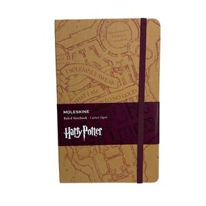 Moleskine Harry Potter Marauder's Map Ruled Notebook Journal Large Ltd Edition
